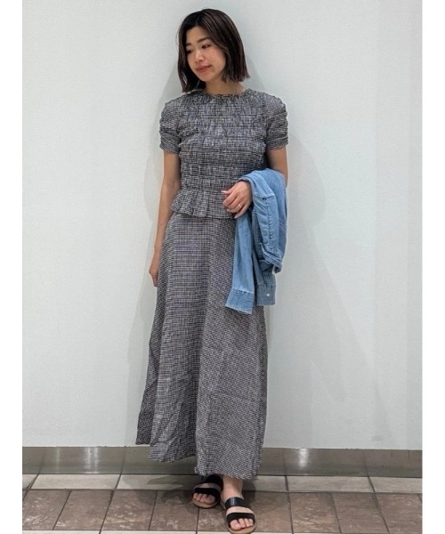 GAP(ギャップ)の「ハイライズ マキシスカート(スカート・レディース・ブラック/ブラック系その他・XXS/L/M/S/XS)」の15枚目の写真
