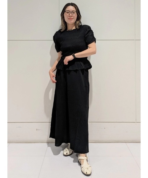 GAP(ギャップ)の「ハイライズ マキシスカート(スカート・レディース・ブラック/ブラック系その他・XXS/L/M/S/XS)」の17枚目の写真