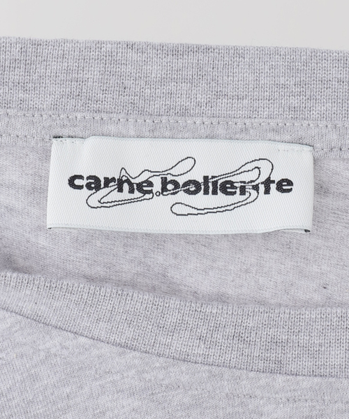 Carne Bollente(カルネボレンテ)の「【Carne Bollente/カルネボレンテ】Sounds Straight, I'm Out(Tシャツ/カットソー・レディース・チャコールグレー・MEDIUM/SMALL)」の13枚目の写真