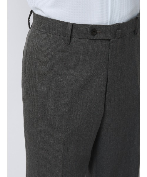 SUIT SQUARE(スーツスクエア)の「テーパードパンツ/ウォッシャブル/クリアカットサージ/無地/RS07/裾上げ済み(スラックス・メンズ・グレー系その他/グレー・SS/L/M/S/3S/5L/4L/3L/LL)」の15枚目の写真