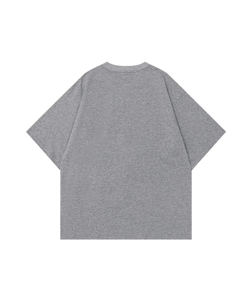 HOOK（フック）の「HOOK for girls　レースフリルハート ビッグTシャツ (SS)（Tシャツ/カットソー・レディース・グレー/ホワイト・FREE）」の11枚目の写真