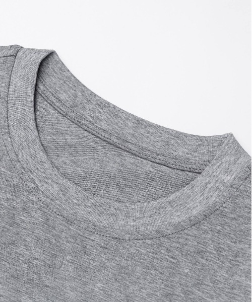 HOOK（フック）の「HOOK for girls　レースフリルハート ビッグTシャツ (SS)（Tシャツ/カットソー・レディース・グレー/ホワイト・FREE）」の7枚目の写真