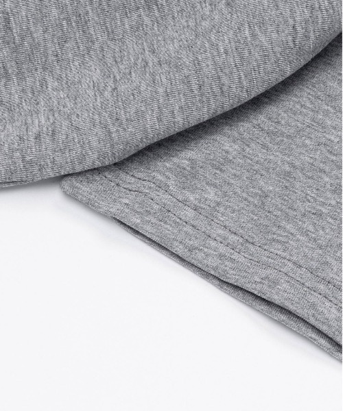 HOOK（フック）の「HOOK for girls　レースフリルハート ビッグTシャツ (SS)（Tシャツ/カットソー・レディース・グレー/ホワイト・FREE）」の18枚目の写真