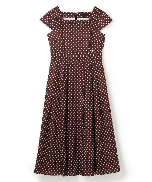 TOCCA(トッカ)の「DOT WALTZ ドレス(ワンピース・レディース・ブラウン系5/ブルー系5・0/2/4/6)」の17枚目の写真