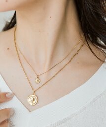 RIVE DROITE（リヴドロワ）の「【R.good（アールドットグッド）】ミドルコインショートネックレス（ネックレス）」