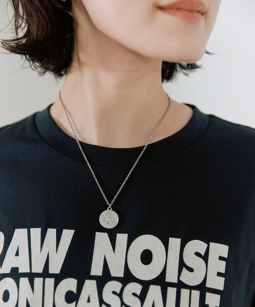 RIVE DROITE(リヴドロワ)の「【R.good】【さりげないアクセントに】ミドルコインショートネックレス(ネックレス・レディース・シルバー/ゴールド・FREE)」の3枚目の写真