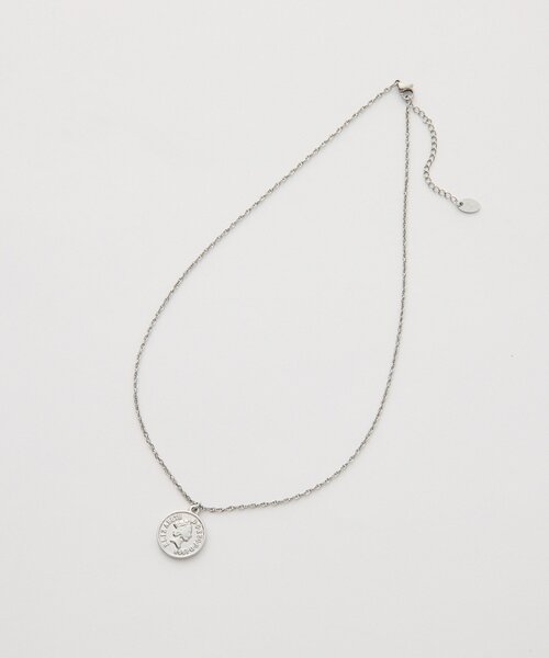 RIVE DROITE(リヴドロワ)の「【R.good】【さりげないアクセントに】ミドルコインショートネックレス(ネックレス・レディース・シルバー/ゴールド・FREE)」の8枚目の写真