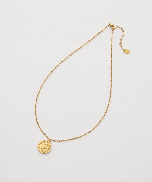 RIVE DROITE(リヴドロワ)の「【R.good】【さりげないアクセントに】ミドルコインショートネックレス(ネックレス・レディース・シルバー/ゴールド・FREE)」の14枚目の写真