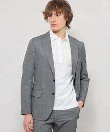 【BREASY JACKET】トリコットプリントセットアップジャケット