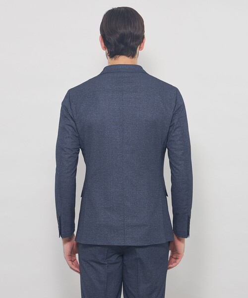 MACKINTOSH LONDON(マッキントッシュ ロンドン)の「【BREASY JACKET】トリコットプリントセットアップジャケット(テーラードジャケット・メンズ・グレー系その他/ブルー・42/40/38)」の7枚目の写真