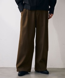 Tow tuck straight slacks / 2タックストレートスラックス