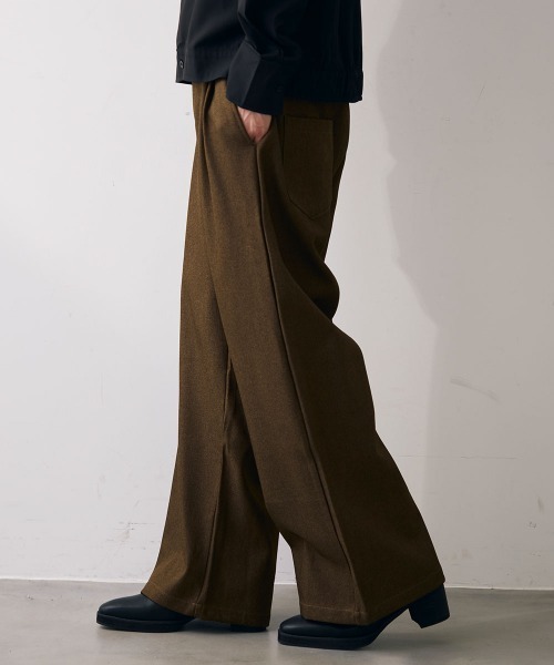 Shoowtime(ショウタイム)の「Tow tuck straight slacks / 2タックストレートスラックス(スラックス・メンズ・グレー/カーキ・MEDIUM/LARGE/X-LARGE)」の9枚目の写真