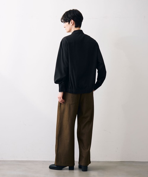 Shoowtime(ショウタイム)の「Tow tuck straight slacks / 2タックストレートスラックス(スラックス・メンズ・グレー/カーキ・MEDIUM/LARGE/X-LARGE)」の18枚目の写真