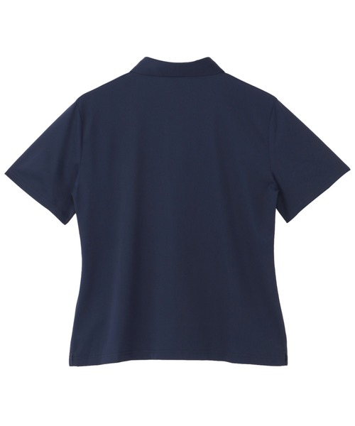 TOKYO SHIRTS(トウキョウシャツ)の「半袖ポロシャツ レディース(ビジネスシャツ・レディース・ネイビー・L/M/LL/XL)」の2枚目の写真