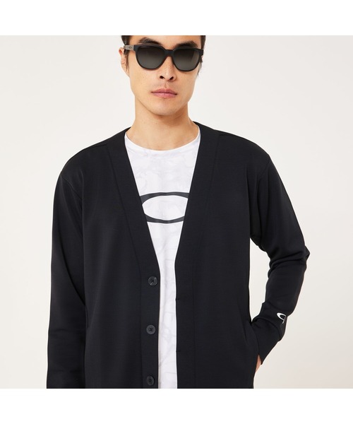 OAKLEY(オークリー)の「オークリーENHANCE MULTI CARDIGAN 5.0 カーディガン/スポーツ・トレーニング/メンズ/UPF50+/OAKLEY(カーディガン/ボレロ・メンズ・ブラック・L/M/S)」の7枚目の写真