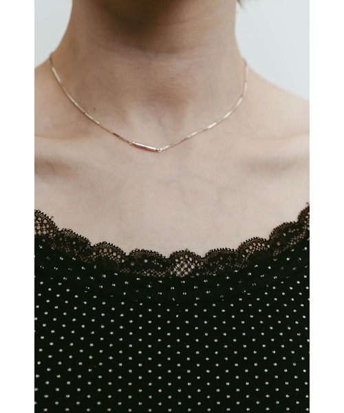 Knuth Marf(クヌースマーフ)の「lace detail camisole(キャミソール・レディース・ドット/グレー/カーキ・FREE)」の18枚目の写真