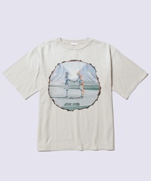 【FLAGSTUFF】HAND SHAKE TEE