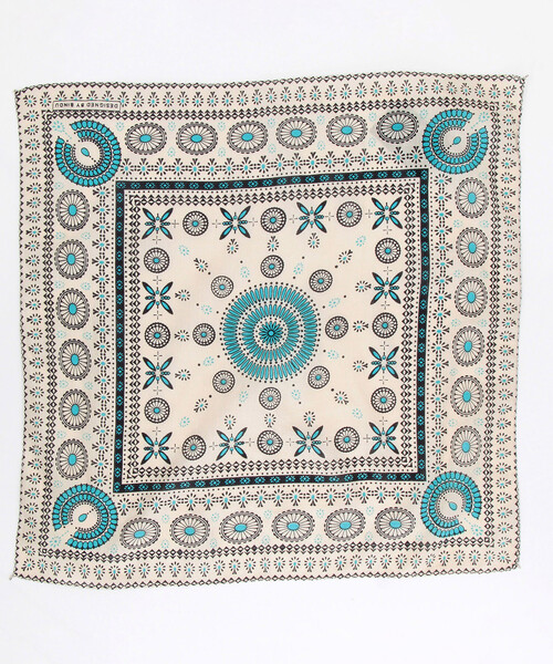 FREAK'S STORE(フリークスストア)の「Bindu/ビンドゥー Concho Print Bandana/Joshuaバンダナ(バンダナ/スカーフ・レディース・ナチュラル/ブラウン・ONE SIZE)」の1枚目の写真