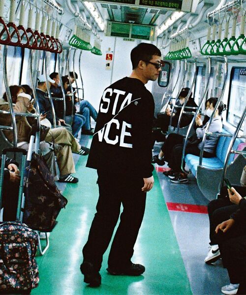 STANCE SEOUL(スタンス・ソウル)の「BASIC LOGO LONG SLEEVE (BLACK)(Tシャツ/カットソー・レディース・その他・LARGE/MEDIUM/SMALL)」の2枚目の写真