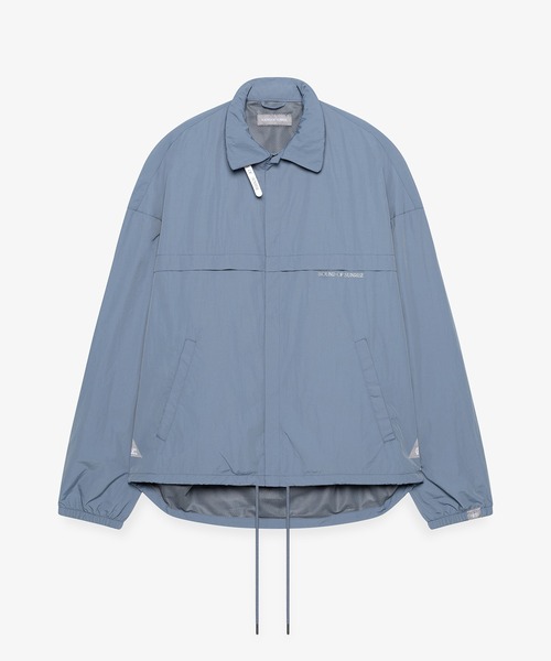SOUND OF SUNRISE(サウンドオブサンライズ)の「S.O.S Nylon Taffeta Jacket(ナイロンジャケット・メンズ・ライトブルー/ベージュ/ネイビー・L/M/S/XL)」の2枚目の写真