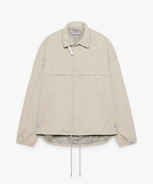 SOUND OF SUNRISE(サウンドオブサンライズ)の「S.O.S Nylon Taffeta Jacket(ナイロンジャケット・メンズ・ライトブルー/ベージュ/ネイビー・L/M/S/XL)」の4枚目の写真