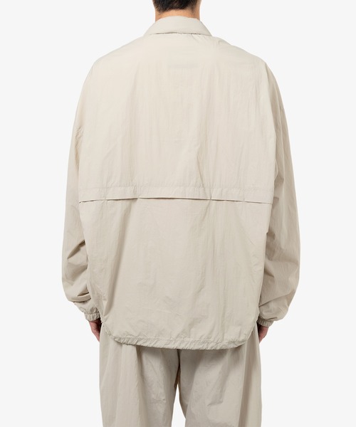 SOUND OF SUNRISE(サウンドオブサンライズ)の「S.O.S Nylon Taffeta Jacket(ナイロンジャケット・メンズ・ライトブルー/ベージュ/ネイビー・L/M/S/XL)」の9枚目の写真