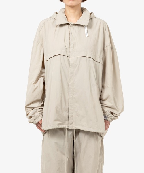 SOUND OF SUNRISE(サウンドオブサンライズ)の「S.O.S Nylon Taffeta Jacket(ナイロンジャケット・メンズ・ライトブルー/ベージュ/ネイビー・L/M/S/XL)」の10枚目の写真