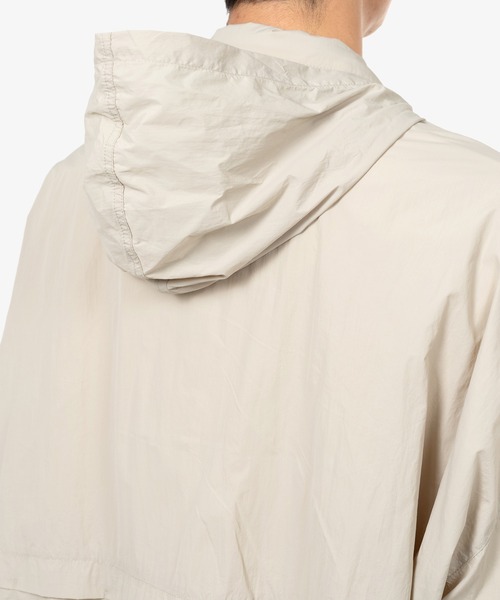 SOUND OF SUNRISE(サウンドオブサンライズ)の「S.O.S Nylon Taffeta Jacket(ナイロンジャケット・メンズ・ライトブルー/ベージュ/ネイビー・L/M/S/XL)」の13枚目の写真