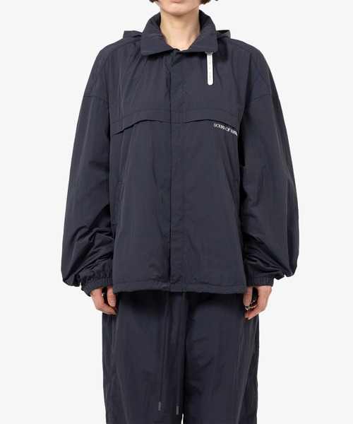 SOUND OF SUNRISE(サウンドオブサンライズ)の「S.O.S Nylon Taffeta Jacket(ナイロンジャケット・メンズ・ライトブルー/ベージュ/ネイビー・L/M/S/XL)」の20枚目の写真