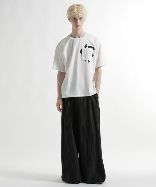 HARE(ハレ)の「SHINOBIフラシカット(HARE)(Tシャツ/カットソー・メンズ・ブラック/ホワイト・FREE)」の3枚目の写真