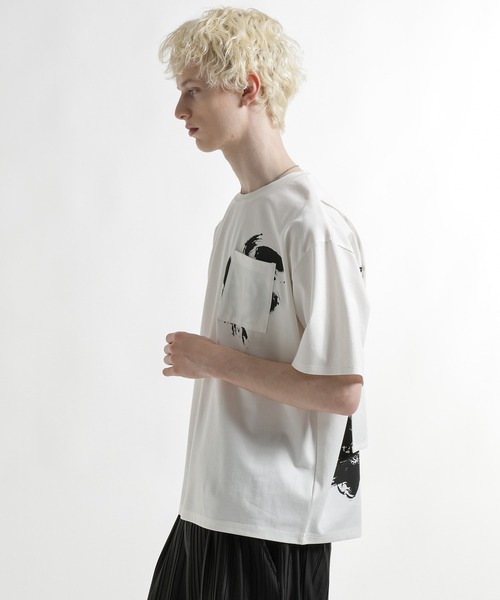 HARE(ハレ)の「SHINOBIフラシカット(HARE)(Tシャツ/カットソー・メンズ・ブラック/ホワイト・FREE)」の9枚目の写真
