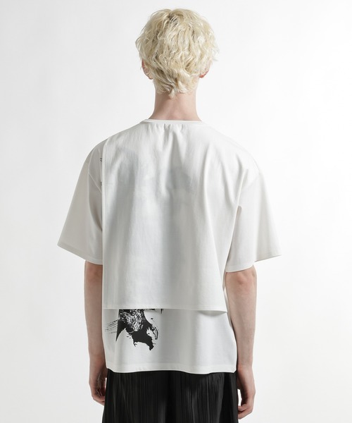 HARE(ハレ)の「SHINOBIフラシカット(HARE)(Tシャツ/カットソー・メンズ・ブラック/ホワイト・FREE)」の14枚目の写真