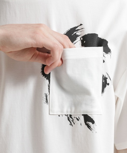 HARE(ハレ)の「SHINOBIフラシカット(HARE)(Tシャツ/カットソー・メンズ・ブラック/ホワイト・FREE)」の18枚目の写真