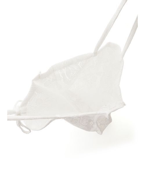 SNIDEL HOME(スナイデルホーム)の「カーテンレーストートバック(トートバッグ・レディース・ホワイト/ダークグレー/ミント・F)」の11枚目の写真