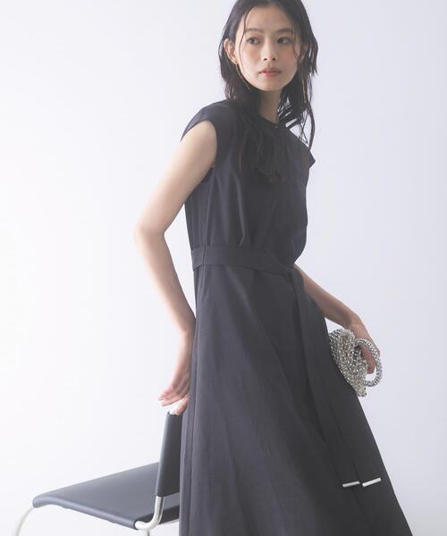 URBAN RESEARCH ROSSO WOMEN（アーバンリサーチ　ロッソ）の「『UR TECH DRYLUXE』ポケットデザインワンピース（ワンピース・レディース・モカ/ネイビー/イエロー/チャコールグレー・FREE）」の12枚目の写真
