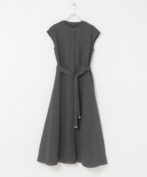 URBAN RESEARCH ROSSO WOMEN（アーバンリサーチ　ロッソ）の「『UR TECH DRYLUXE』ポケットデザインワンピース（ワンピース・レディース・モカ/ネイビー/イエロー/チャコールグレー・FREE）」の14枚目の写真