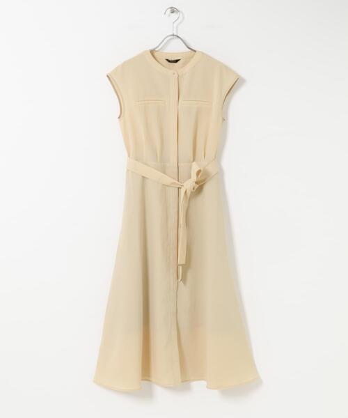 URBAN RESEARCH ROSSO WOMEN(アーバンリサーチ ロッソ)の「『UR TECH DRYLUXE』ポケットデザインワンピース(ワンピース・レディース・モカ/ネイビー/イエロー/チャコールグレー・FREE)」の14枚目の写真