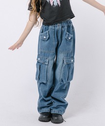 URBAN CHERRY | ルーズサイドタックデニムカーゴパンツ(デニムパンツ)