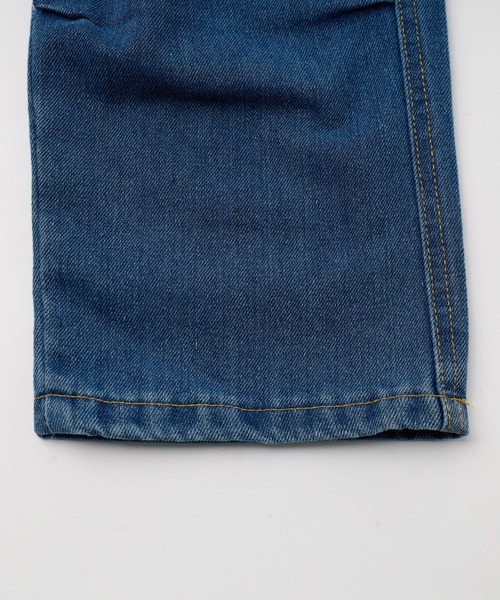 URBAN CHERRY(アーバンチェリー)の「ルーズサイドタックデニムカーゴパンツ(デニムパンツ・キッズ・ブラック/ブルー・110cm/120cm/130cm/140cm/150cm/160cm)」の5枚目の写真
