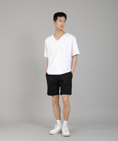 SAINTCREW(セントクルー)の「無地Vネック半袖TシャツVSR-881ホワイト(Tシャツ/カットソー・メンズ・その他・LARGE/X-LARGE/MEDIUM/XX-LARGE/XXX-LARGE/XXXX-LARGE)」の8枚目の写真