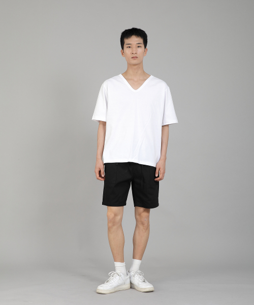 SAINTCREW(セントクルー)の「無地Vネック半袖TシャツVSR-881ホワイト(Tシャツ/カットソー・メンズ・その他・LARGE/X-LARGE/MEDIUM/XX-LARGE/XXX-LARGE/XXXX-LARGE)」の13枚目の写真