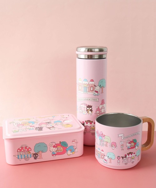 sanrio(サンリオ)の「〈SANRIO/サンリオ〉サンリオキャラクターズ ステンレスマグボトル STX5(水筒・レディース・ピンク・ONE SIZE)」の9枚目の写真