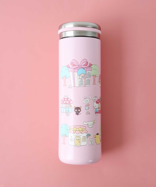 sanrio(サンリオ)の「〈SANRIO/サンリオ〉サンリオキャラクターズ ステンレスマグボトル STX5(水筒・レディース・ピンク・ONE SIZE)」の3枚目の写真