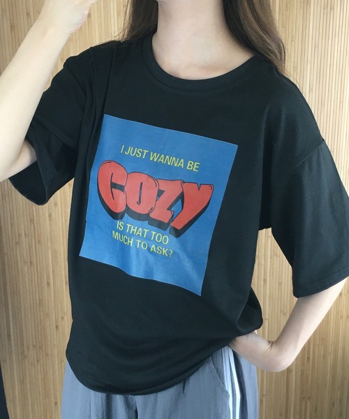 RME.(アールエムイー)の「アメカジロゴプリントTシャツ 半袖(Tシャツ/カットソー・レディース・グレー/ホワイト/ブラック・FREE)」の8枚目の写真