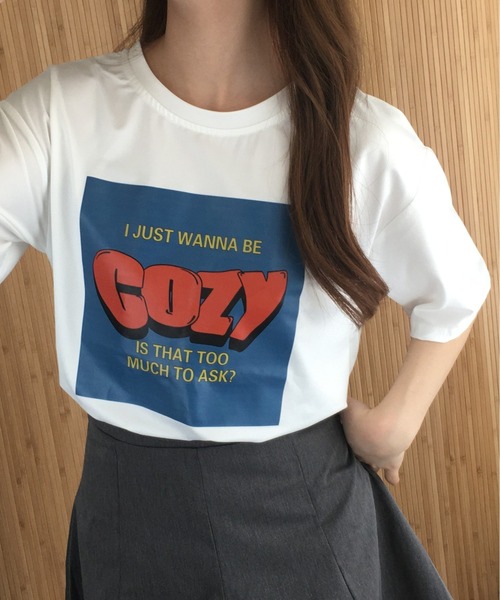 RME.(アールエムイー)の「アメカジロゴプリントTシャツ 半袖(Tシャツ/カットソー・レディース・グレー/ホワイト/ブラック・FREE)」の20枚目の写真