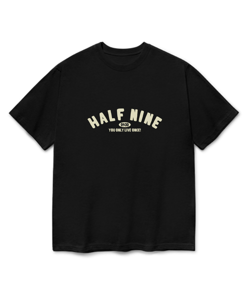 HALFNINE(ハーフナイン)の「フマカ 半袖Tシャツ I06BRD_HBX11339(Tシャツ/カットソー・メンズ・ホワイト/ブラック・SMALL/MEDIUM/LARGE/X-LARGE)」の2枚目の写真