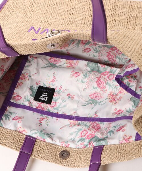 ANNA SUI(アナスイ)の「【LILY BROWN×ANNA SUI】バリエーショントートバッグ(トートバッグ・レディース・ブルー/アイボリー/パープル・FREE)」の20枚目の写真