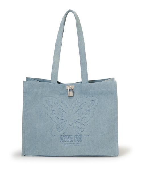 ANNA SUI(アナスイ)の「【LILY BROWN×ANNA SUI】バリエーショントートバッグ(トートバッグ・レディース・ブルー/アイボリー/パープル・FREE)」の12枚目の写真