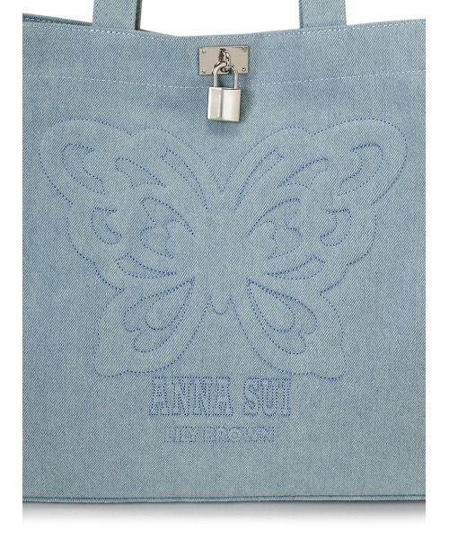 ANNA SUI(アナスイ)の「【LILY BROWN×ANNA SUI】バリエーショントートバッグ(トートバッグ・レディース・ブルー/アイボリー/パープル・FREE)」の9枚目の写真