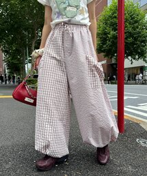 CIAOPANIC | チェックバルーンイージーパンツ(その他パンツ)